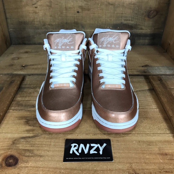 NEW Nike Air Flight Squad Bronze - Picture 2 of 8